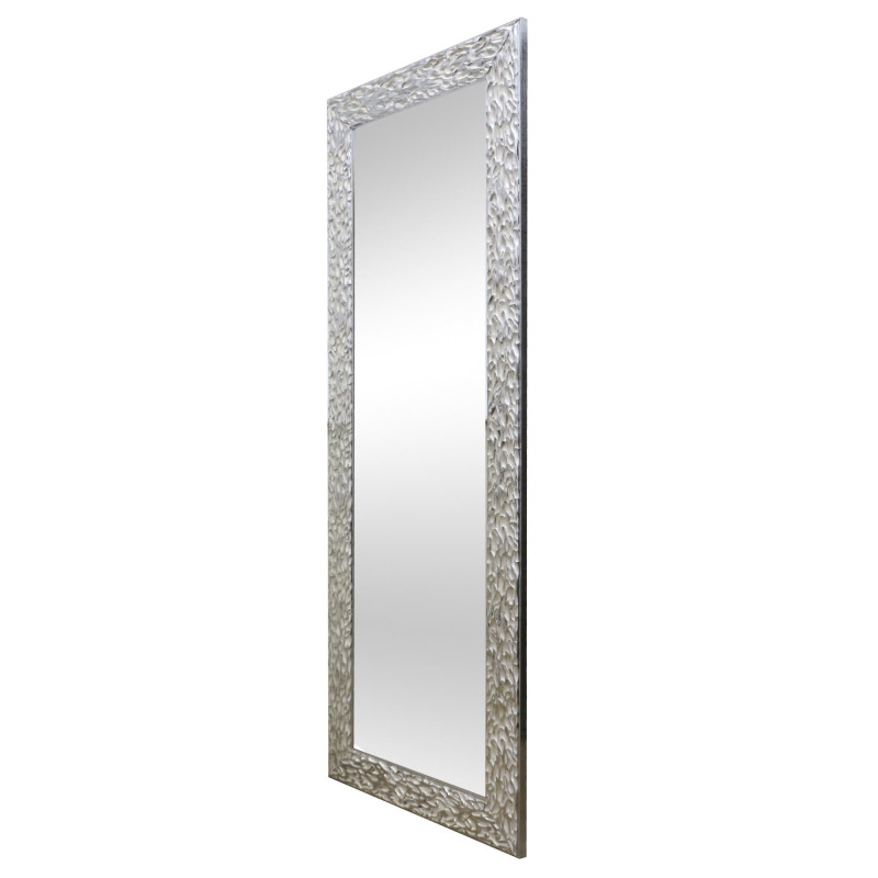 Espejo de Pared plata 64x84 cm - Mod. 1038 plata - Fabricado en España  Varios Tamaños y Colores - Ideal Para Salón, Recibidor, Vestidor,  Dormitorio y Baño.