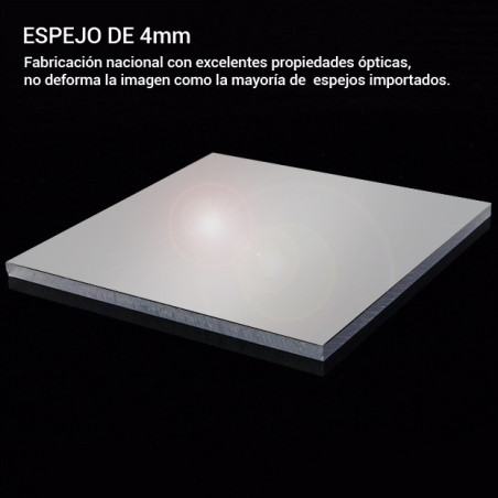 ESPEJO REF. 1046 BLANCO- VARIAS MEDIDAS DISPONIBLES PARA SALÓN, VESTIDOR,  DORMITORIO, ENTRADAS. ( MOLDURA 6 cm)