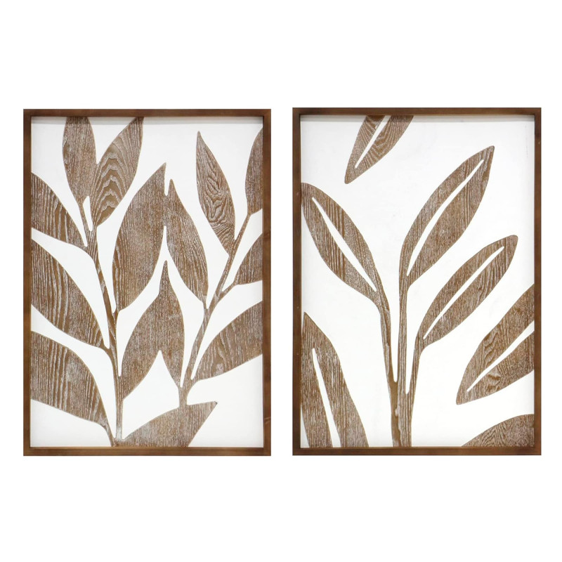 copy of LINHA MODERNA DECORATIVA IMAGEM 3D COM QUADRO PRETO. MODELO 307 FOLHAS